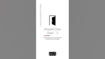Thumbnail of Wooden Door Open Sound 🚪 / Door Sound Effect / Door SFX #Doors