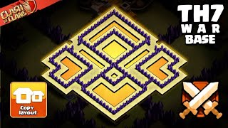 Best Town Hall 7 (TH7) War Base 2026 – Strong Anti-Everything Layout! Clash of Clans