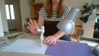 KGPS Week 9 Grade 1/2 VISUAL ART TASK: Foil sculpture and shadow artwork