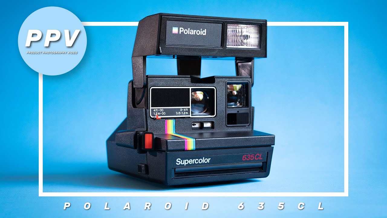 Shooting Polaroid 635CL (and review) PRODUCT PHOTOGRAPHY VIDEO