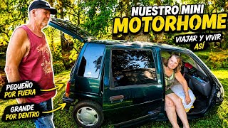 Un Daewoo TICO El Motorhome más Pequeño que vimos en la Ruta 