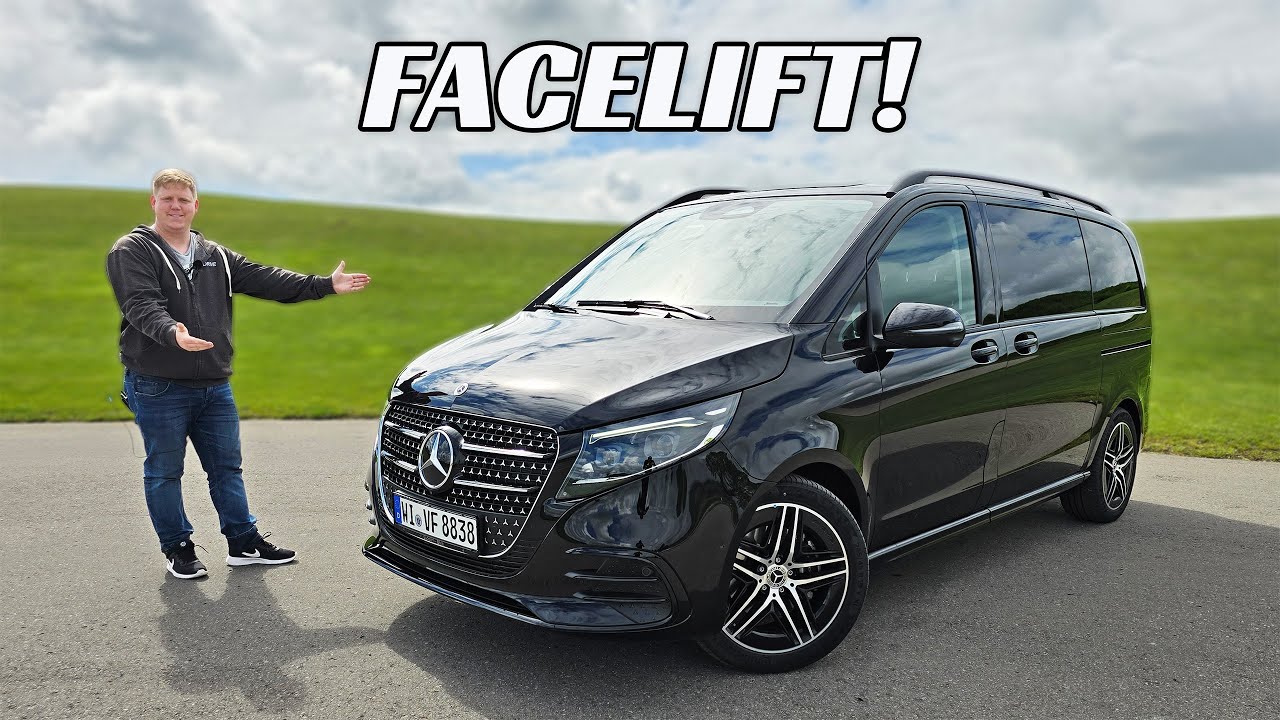 2024 Mercedes-Benz V-Klasse: Wir fahren das Facelift! - Review, Fahrbericht, Test