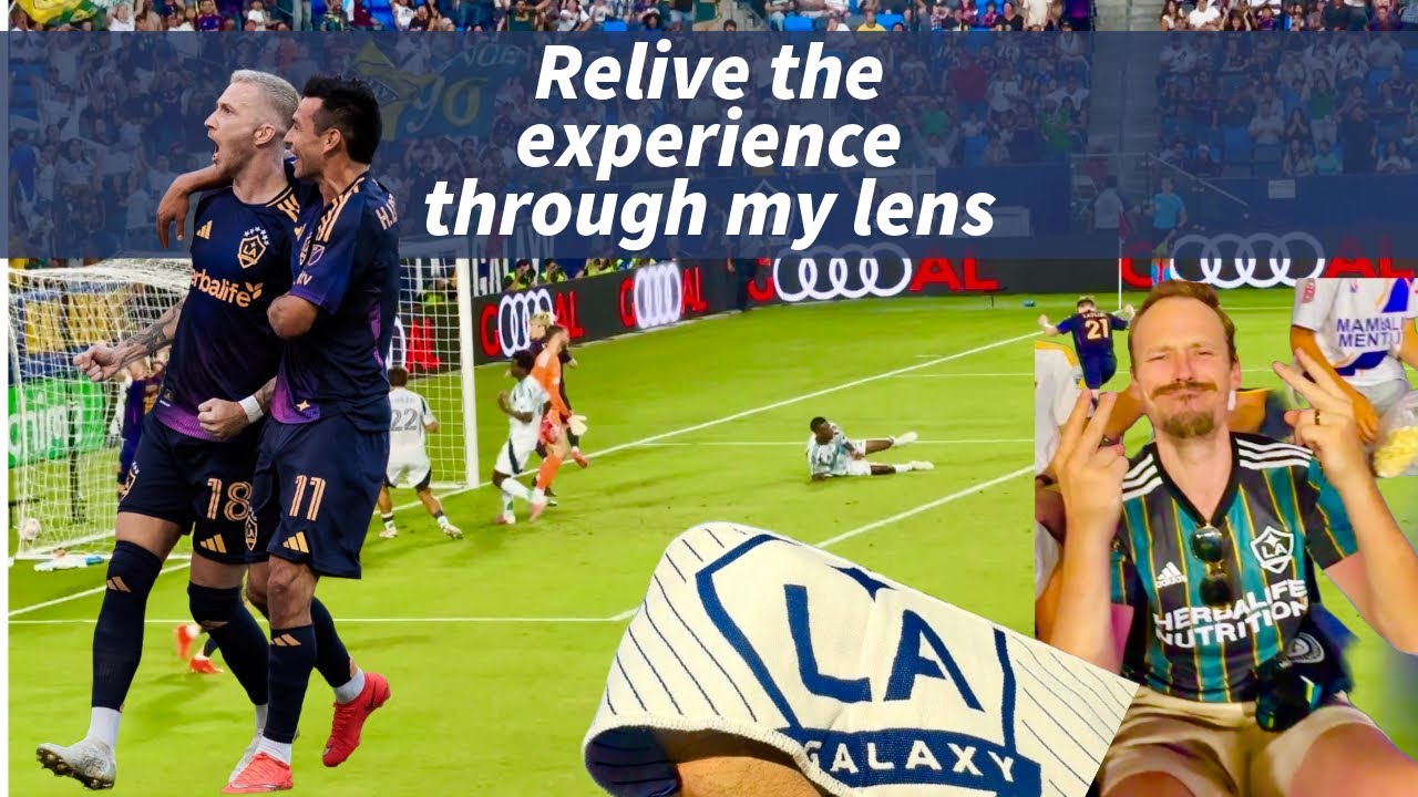 In Stadium View of LA Galaxy vs New England Revolution Reus & Sergi Roberto Ignite the Playoff Push