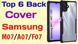 Samsung m07 / a07 / f07 back cover | best back cover for samsung m07 / a07 / f07 screenshot 5