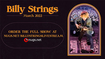 Billy Strings 3/15/22 Live Boston MA