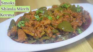 Shimla mirch Keema Smoky Flavor Ke Saath || Smoky Mince with Capsicum|| by Tasty kitchen point