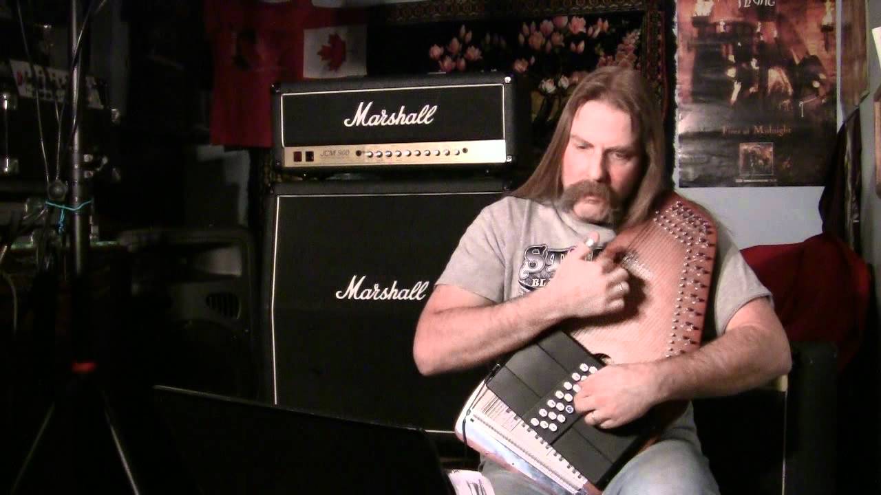 "Pachelbel Canon" (var1) on electric autoharp instrumental music