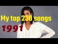My top 230 of 1991 songs