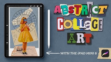 Learn To Create Vintage Collage Art On The iPad | Procreate | iPad Mini