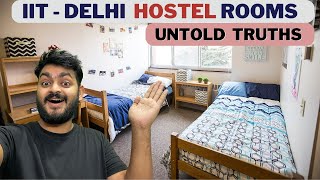 IIT Delhi Hostel room tour | अंदर की बात | ragging ? mess, charges, timing, environment etc