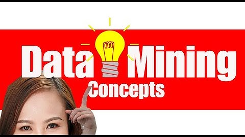 Data Mining Concepts