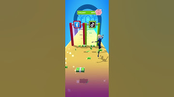 Bridge Race challenge 456(squid race) walk through gameplay 3 android #short #mobilegame #games