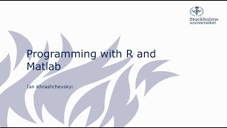 Basics Video 1 (Variables)