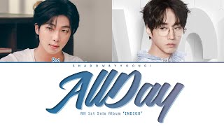 RM, Tablo 'All Day' (Color Coded Lyrics) | ShadowByYoongi