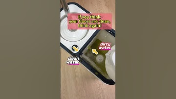 RinseWise Mop Bucket Clean Water Every Spin for a True Deep Clean #tsminemopbucket #rinsewisespinmop