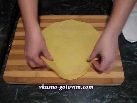 Видео рецепт Тесто для домашней лапши
