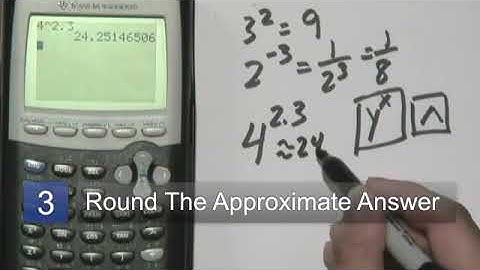 How to Calculate Decimal Exponents