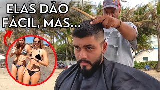 BARBEIRO NA COLÔMBIA ME ALERTA SOBRE AS MULHERES DA PRAIA