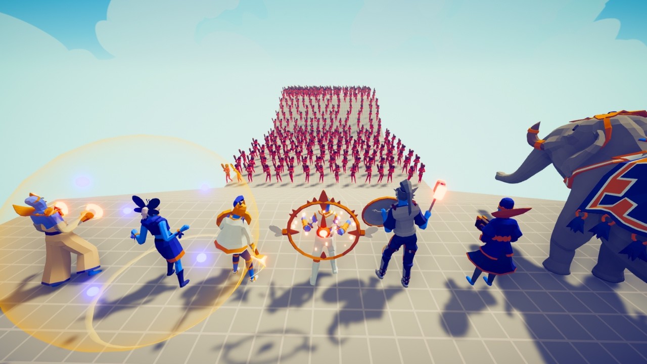 GOOD TEAM vs 200x CHEAPEST UNITS ALL FACTIONS - TABS | Totally Accurate Battle Simulator
