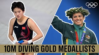 Women's 10M Diving 🥇 Last 5 Champions!