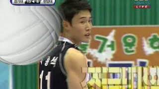 2008대학배구 경기대 vs 한양대 (문성민,신영석,곽승석,최홍석)