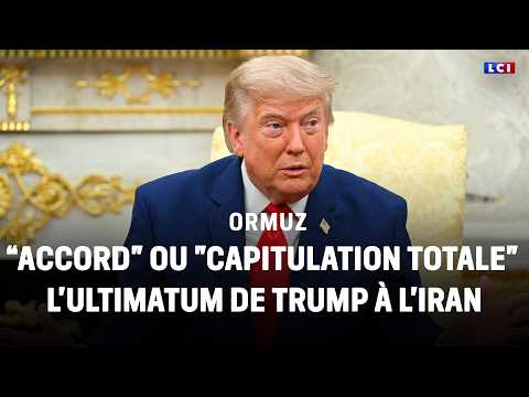 Miniature de la vidéo : "Accord" ou "capitulation totale" : l'ultimatum de Trump à l'Iran｜LCI