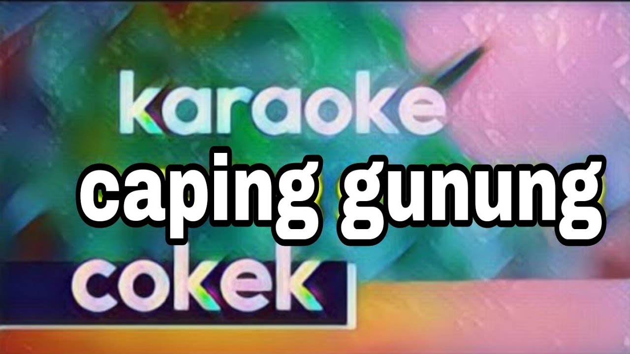 caping gunung karaoke - cokek sragenan / versi cokek jaranan