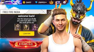 After 8 Years, I Finally Got My 2017 Rare Golden Free Fire ID Back! 😱