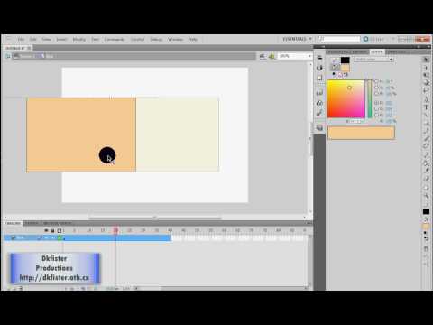 Adobe Flash Tutorial - How to make a Symbol
