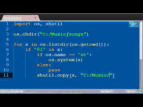 Python 21: System management program