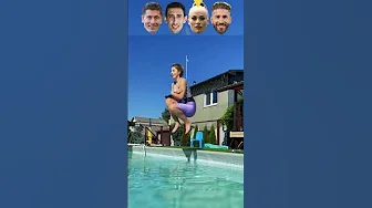 Lewandowski VS Di Maria VS Lehmann VS Sergio Ramos Crazy Cold Challenge🥶#URCristiano thumbnail