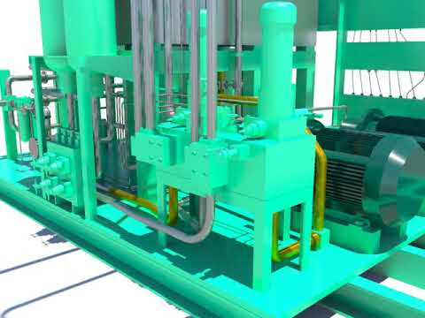 #powerplant   :Hydraulic Power Unit (HPU) System in Power Plant