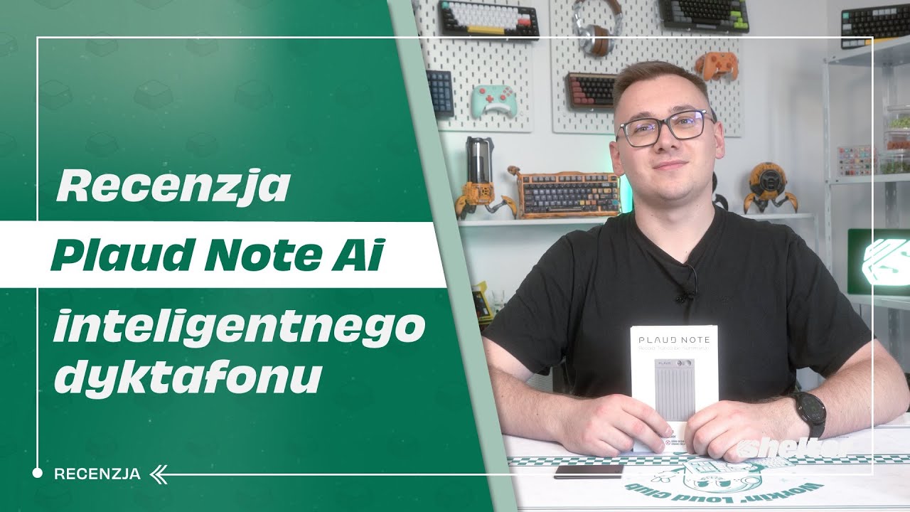 Nagrywa i sam robi transkrypcję? 🤯 Plaud Note AI - recenzja dyktafonu z ...