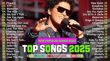 Miley Cyrus, Maroon 5, Adele, Ed Sheeran, Taylor Swift, Shawn Mendes - Best Pop Music Playlist 2025