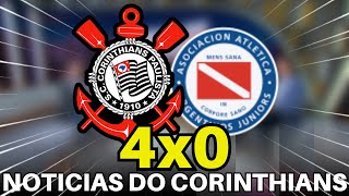 Corinthians Amassa O Argentinos Juniors Pela Sul-Americana