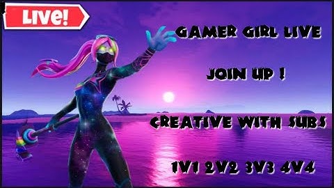 Gamer Girl ❤️ Fortnite Live/Box Fight 1v1 2v2 3v3 4v4 (NAE) #Fortnite #Giveaway #Live !epic !claw