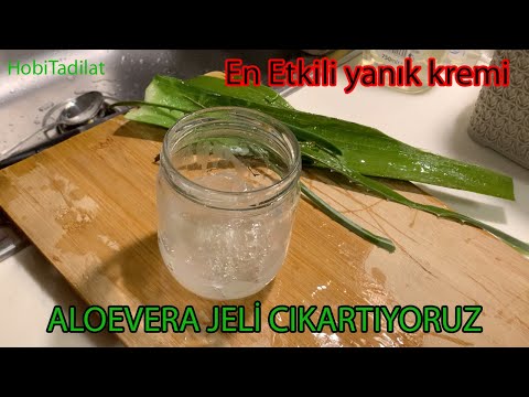Aloevera Jeli Nasıl