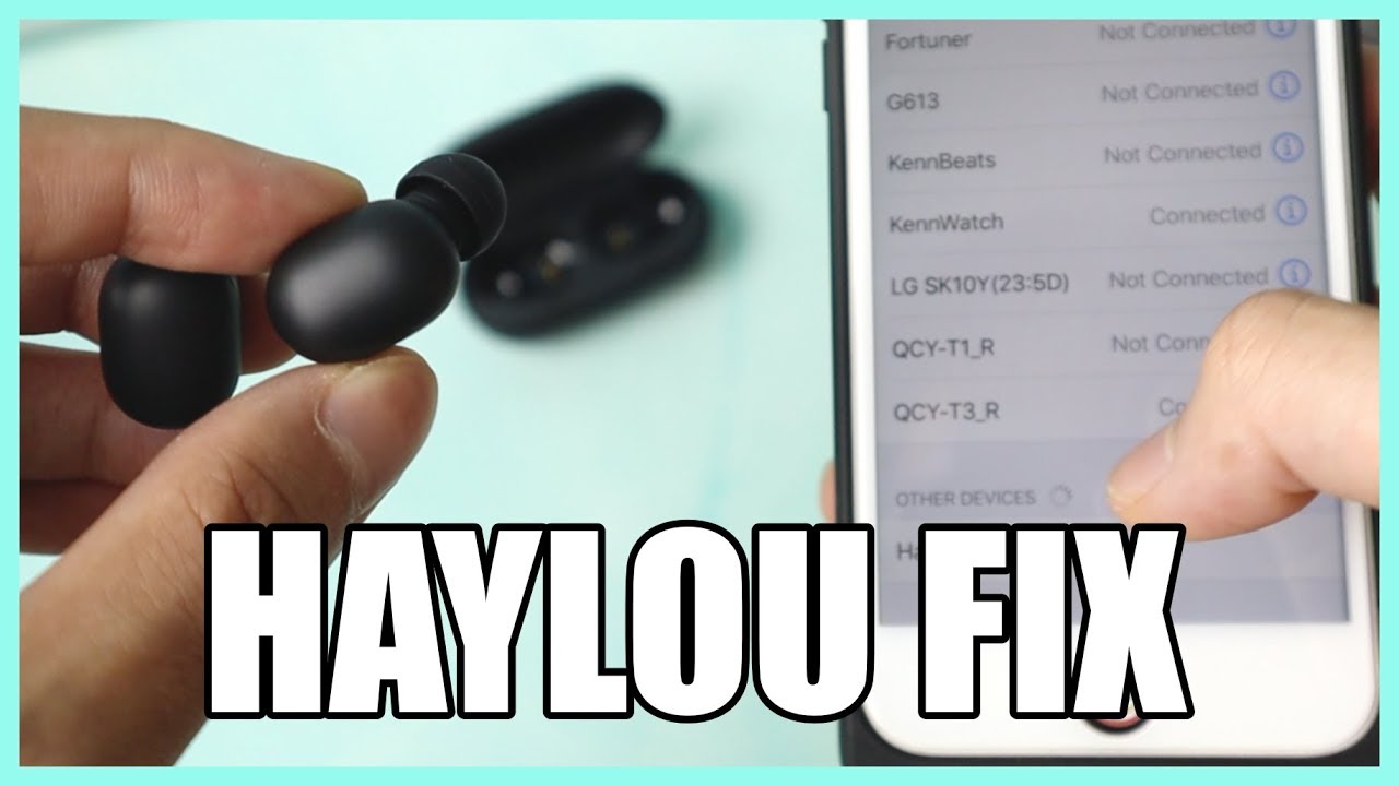 FIX Haylou GT1/Pro/Plus/T15 PAIRING PROBLEM! - Re-Pair ...