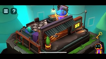 Tiny Robots Portal Escape. Chapter 1. Tutorial. 3 Stars Walkthrough.