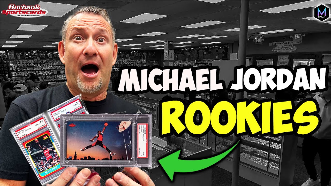 СКИДКА на карту новичка Майкла Джордана за 10 000 долларов в магазине Burbank Card Shop 🔥