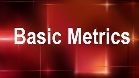 MicroStrategy - Basic Metrics - Online Training Video by MicroRooster