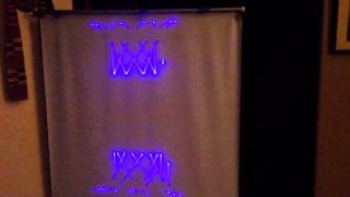 laser show in progress