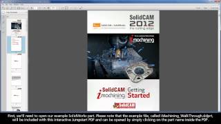 SolidCAM iMachining - GS Exercise #1 - Define the CAM-Part
