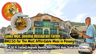 Jawa Mee, Genting Restaurant Farlim - RM2.50 for The Most Affordable Meal in Penang