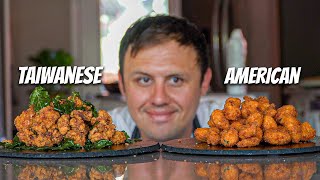 Taiwanese Popcorn Chicken VS. American Popcorn Chicken