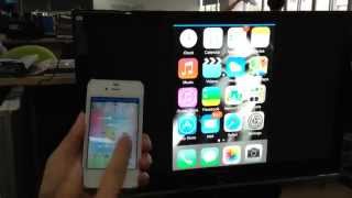 Tutorial - Mirroring screen from iOS Device to TV through MeLE Cast S1 screenshot 5