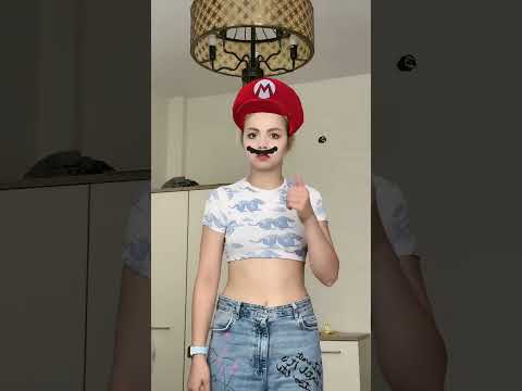 Süper mario dans akımı😂 tiktok dans videosu! #shorts #tiktok #dans