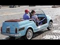 Fiat 500 Rare Special Models and Many Crazy Customs. 60th Anniversary Parade