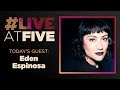 Broadway.com #LiveatFive with Eden Espinosa of the FALSETTOS National Tour
