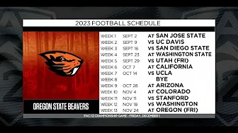 Oregon State's 2023 football schedule: Previewing the Beavers’ season thumbnail
